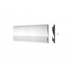 Встраиваемый настенный или потолочный молдинг LED KD 404
